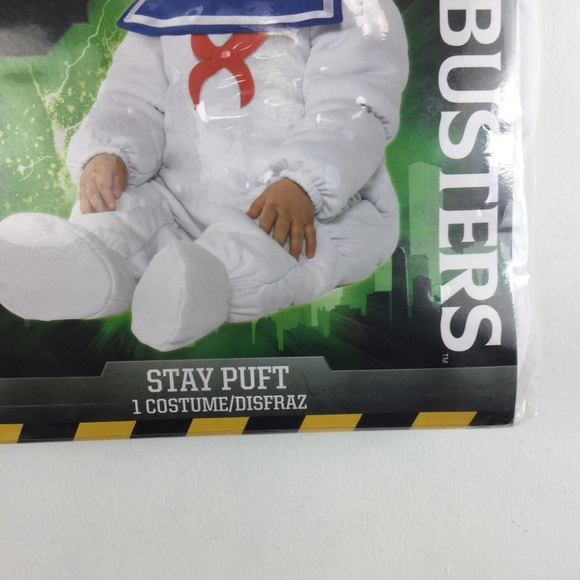 Ghostbusters Stay Puft Kids Costume - White - Picture 4 of 9